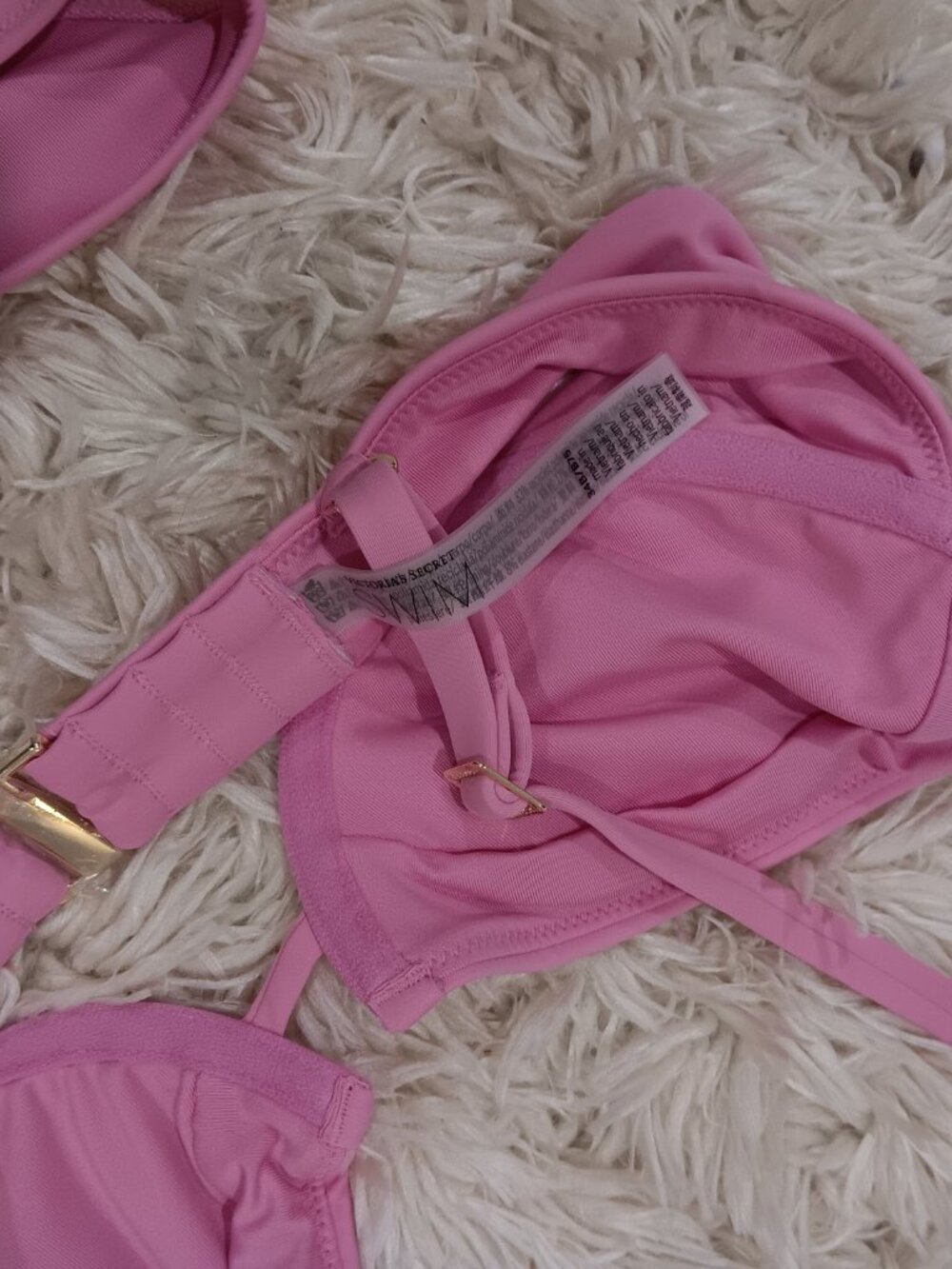 Victoria Secret Swim Pink Cheeky summer swimsuit bikini - Picture 5 of 6